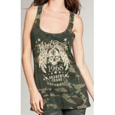 Rebel Saints AFFLICTION Women TANK TOP Shirt